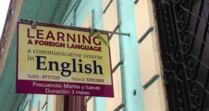 Todos quieren aprender inglés en Cuba
